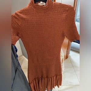 A.L.C. Stretch ruffle dress